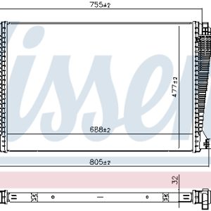 Intercooler compresor NISSENS 961594 – VW | AutoRival