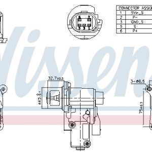 Supapa EGR NISSENS 98174 – VW | AutoRival