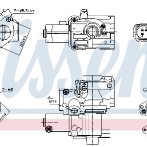 Supapa EGR NISSENS 98199 – VW | AutoRival