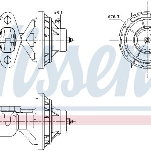 Supapa EGR NISSENS 98342 – VW | AutoRival
