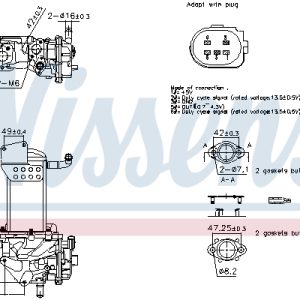 Modul EGR NISSENS 98359 – VW | AutoRival