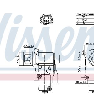 Supapa EGR NISSENS 98552 – VW | AutoRival