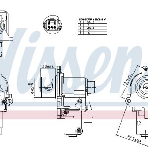 Supapa EGR NISSENS 98553 – VW | AutoRival