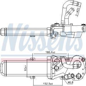 Radiator recirculare gaze de esapament NISSENS 989412 – VW | AutoRival