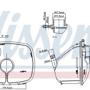 Vas de expansiune racire NISSENS 996370 – VW | AutoRival