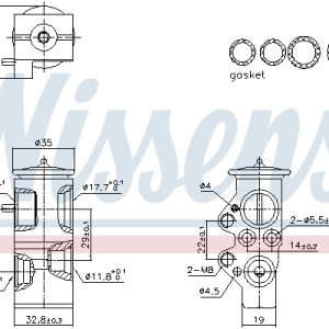 Supapa expansiune clima NISSENS 999428 – VW | AutoRival