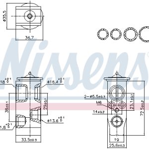 Supapa expansiune clima NISSENS 999452 – VW | AutoRival