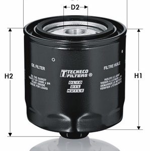 Filtru ulei TECNECO FILTERS OL109 – VW | AutoRival