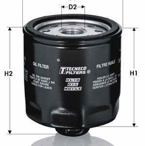 Filtru ulei TECNECO FILTERS OL131 – VW | AutoRival