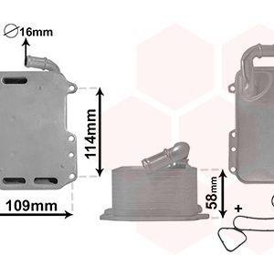 Radiator ulei motor VAN WEZEL 03003405 – VW | AutoRival