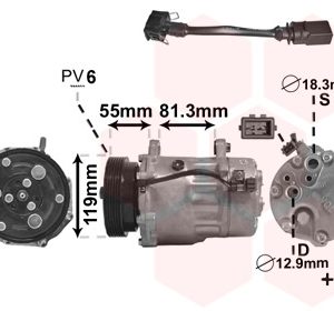 Compresor climatizare VAN WEZEL 0300K003 – VW | AutoRival