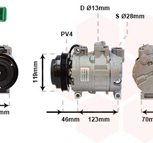 Compresor climatizare VAN WEZEL 0300K015 – VW | AutoRival