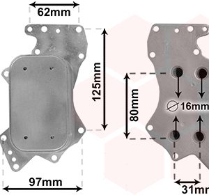 Radiator ulei motor VAN WEZEL 03013707 – VW | AutoRival