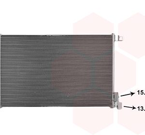 Condensator climatizare VAN WEZEL 03015711 – VW | AutoRival