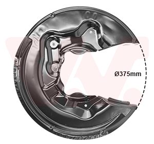 Protectie stropire disc frana VAN WEZEL 0334377 – VW | AutoRival