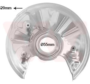 Protectie stropire disc frana VAN WEZEL 0372373 – VW | AutoRival