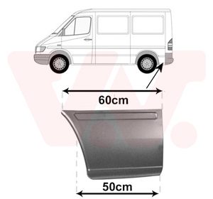 Panou lateral VAN WEZEL 3075143 – VW | AutoRival