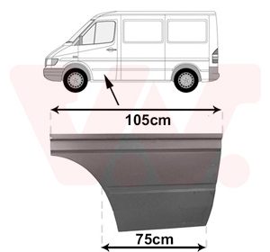Usa caroserie VAN WEZEL 3075169 – VW | AutoRival