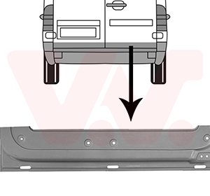Portiera spate VAN WEZEL 3075250 – VW | AutoRival