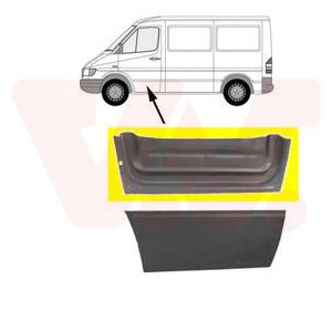 Usa caroserie VAN WEZEL 3075271 – VW | AutoRival