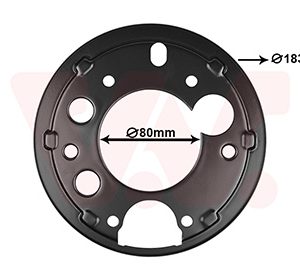 Protectie stropire disc frana VAN WEZEL 3076374 – VW | AutoRival
