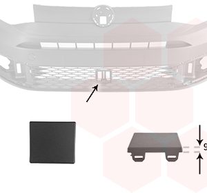 Acoperire bara protectie VAN WEZEL 5707488 – VW | AutoRival