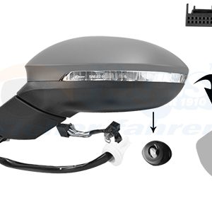 Oglinda exterioara VAN WEZEL 5711815 – VW | AutoRival