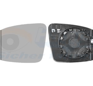 Sticla oglinda oglinda retrovizoare exterioara VAN WEZEL 5711837 – VW | AutoRival