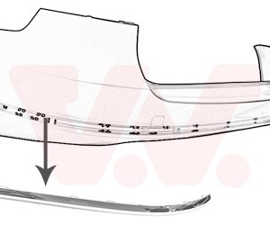 Banda de protectie bara de protectie VAN WEZEL 5740553 – VW | AutoRival