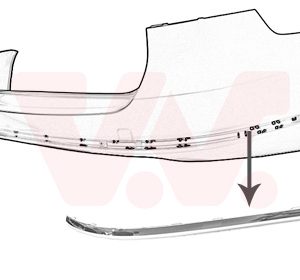 Banda de protectie bara de protectie VAN WEZEL 5740554 – VW | AutoRival