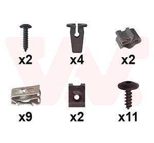 Set montaj bara protectie VAN WEZEL 5740794 – VW | AutoRival
