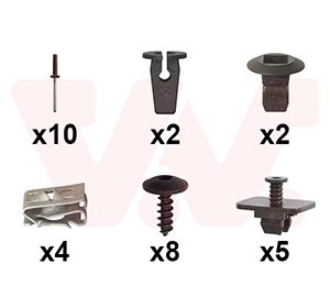 Set montaj bara protectie VAN WEZEL 5742793 – VW | AutoRival
