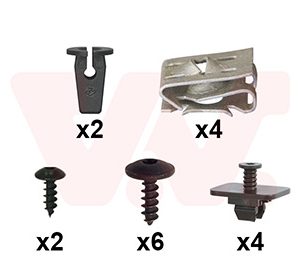 Set montaj bara protectie VAN WEZEL 5766793 – VW | AutoRival