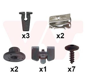 Set montaj aripa laterala VAN WEZEL 5766796 – VW | AutoRival