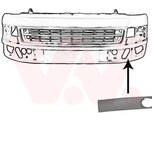 Grila ventilatie bara protectie VAN WEZEL 5790493 – VW | AutoRival