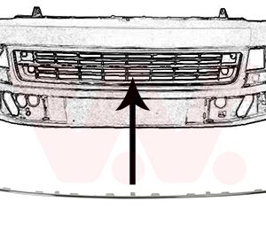 Banda de protectie bara de protectie VAN WEZEL 5790580 – VW | AutoRival
