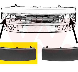 Banda de protectie bara de protectie VAN WEZEL 5790584 – VW | AutoRival
