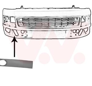 Grila ventilatie bara protectie VAN WEZEL 5790594 – VW | AutoRival
