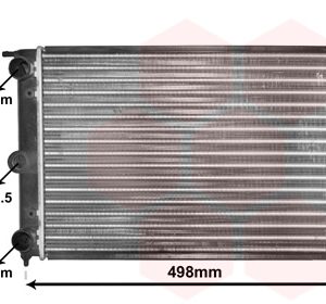 Radiator racire motor VAN WEZEL 58002039 – VW | AutoRival