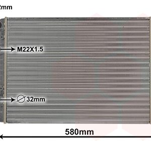 Radiator racire motor VAN WEZEL 58002130 – VW | AutoRival