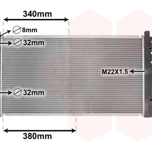 Radiator racire motor VAN WEZEL 58002149 – VW | AutoRival