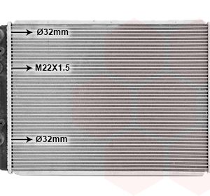Radiator racire motor VAN WEZEL 58002249 – VW | AutoRival