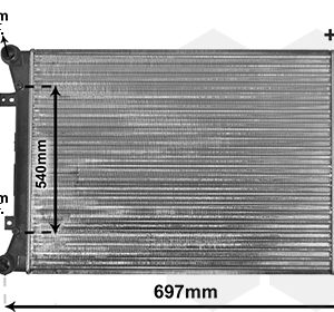 Radiator racire motor VAN WEZEL 58002283 – VW | AutoRival
