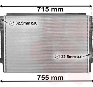 Radiator racire motor VAN WEZEL 58002336 – VW | AutoRival