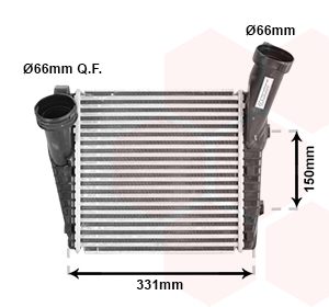 Intercooler compresor VAN WEZEL 58004235 – VW | AutoRival