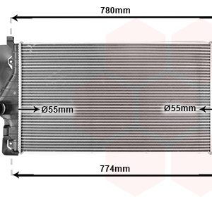 Intercooler compresor VAN WEZEL 58004246 – VW | AutoRival
