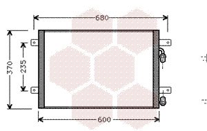 Condensator climatizare VAN WEZEL 58005153 – VW | AutoRival