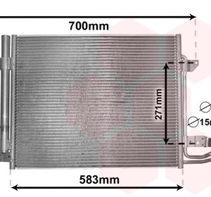Condensator climatizare VAN WEZEL 58005211 – VW | AutoRival