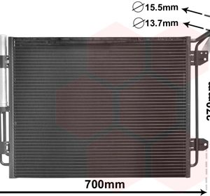 Condensator climatizare VAN WEZEL 58005291 – VW | AutoRival