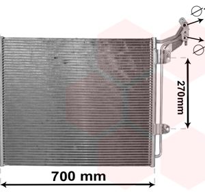 Condensator climatizare VAN WEZEL 58005324 – VW | AutoRival